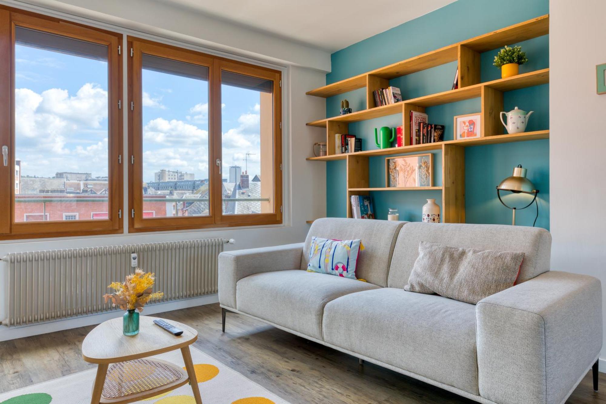 Juliette : *Logement Avec Balcon* Apartment Руан Екстериор снимка